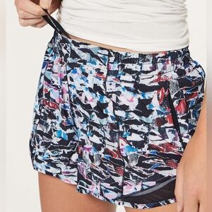 Lululemon Women's Multicolor Patterned Shorts